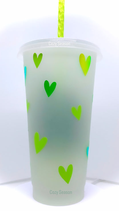 Glow in the Dark Cold Cup - I BRING YOU LOVE