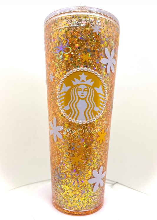 Cute Daisies - Snow Globe Cup