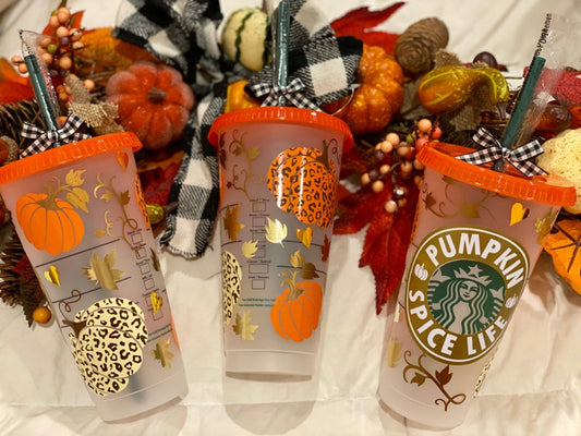 Pumpkin Spice Life - Cold Cup