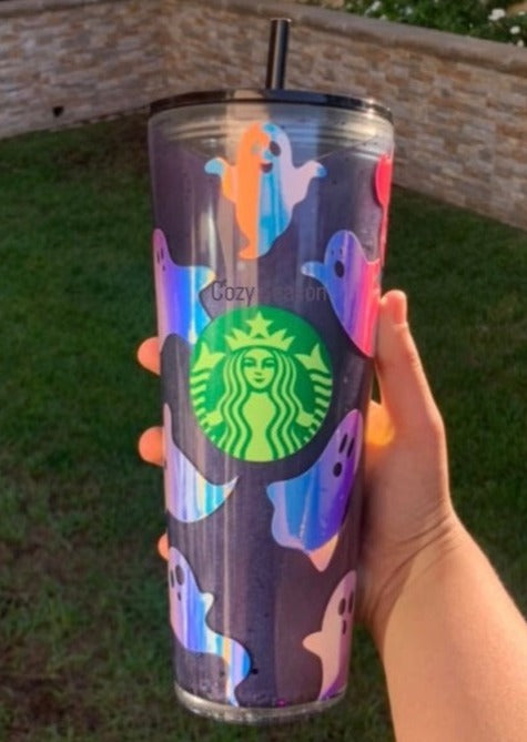 Ghost Invasion Snow globe Tumbler